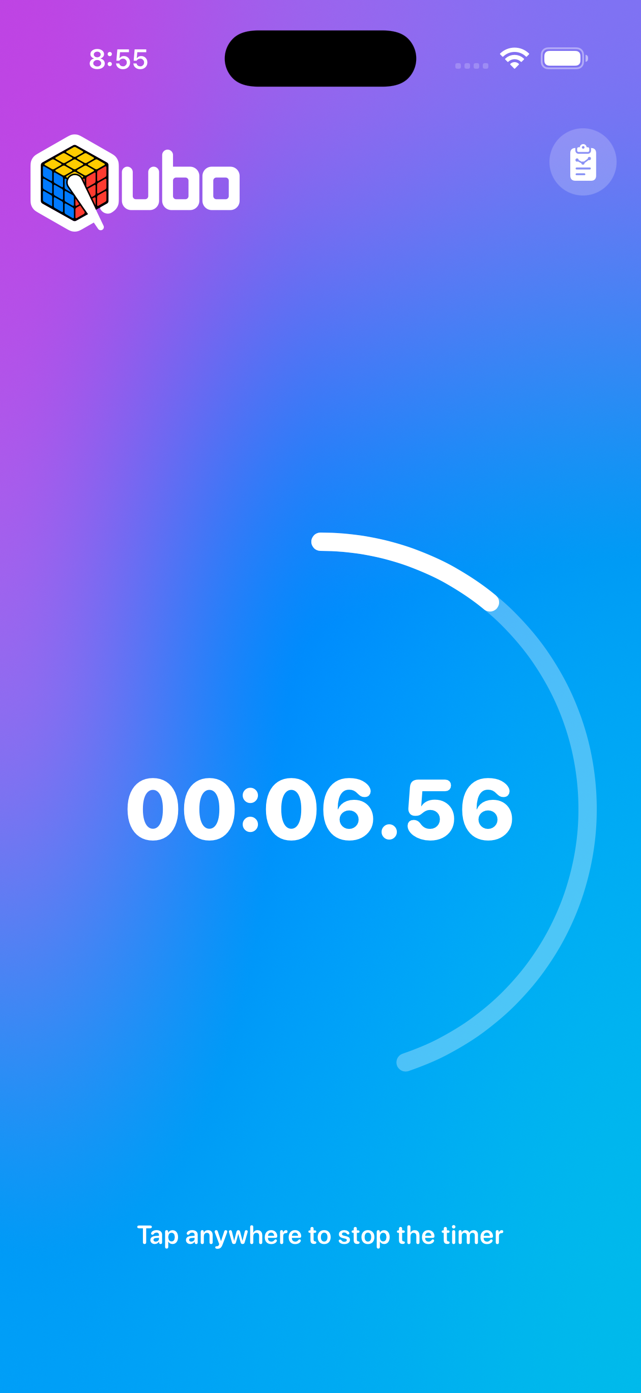 Qubo features on iPhone